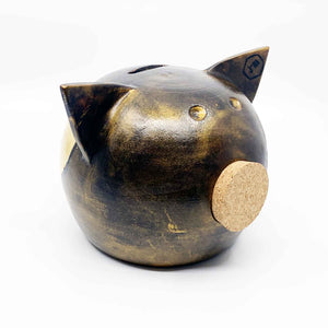 Golden Wings | Handmade Piggy Bank