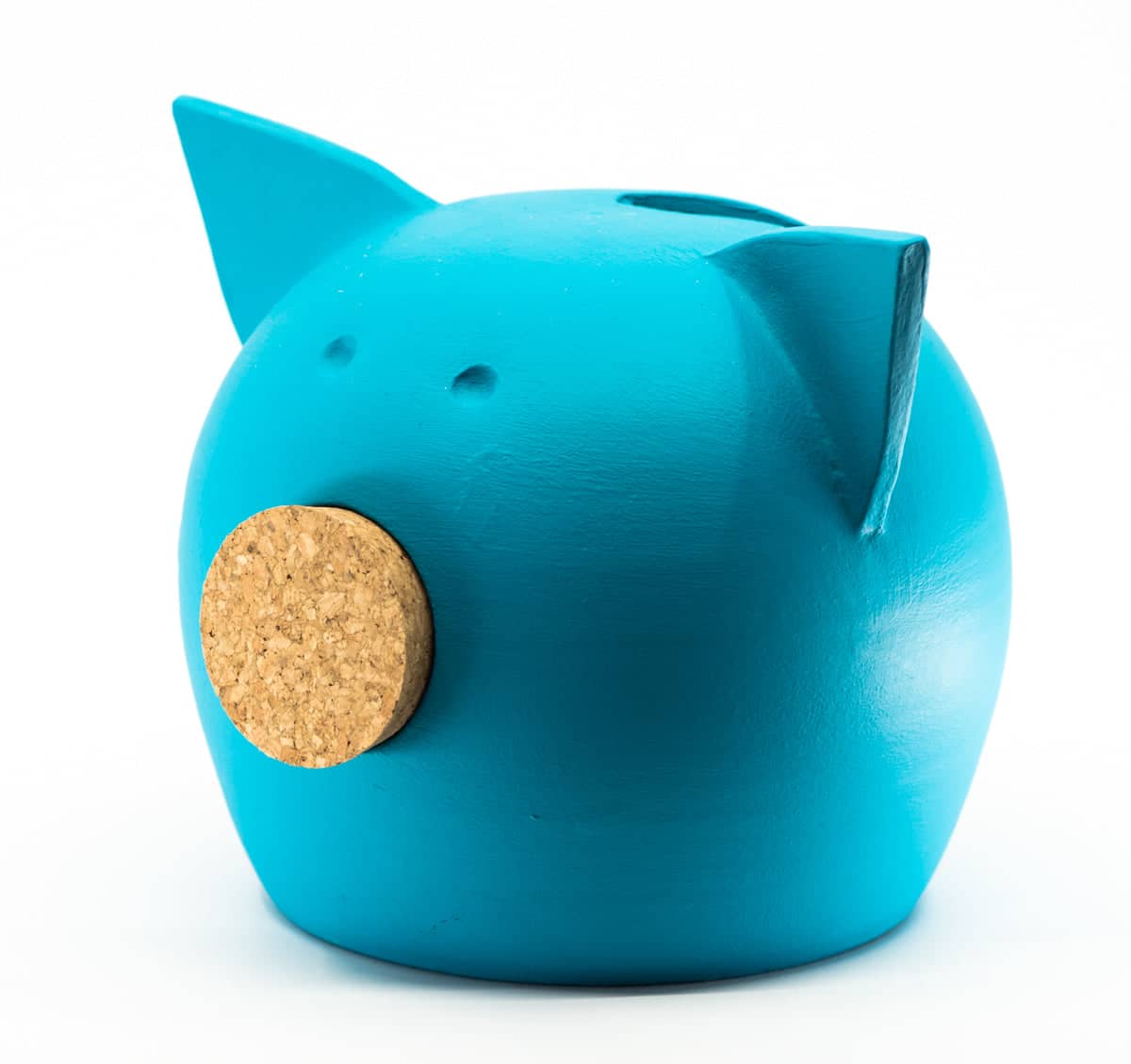 Handmade Ceramic Blackboard Piggy Bank -The Chalk Collection