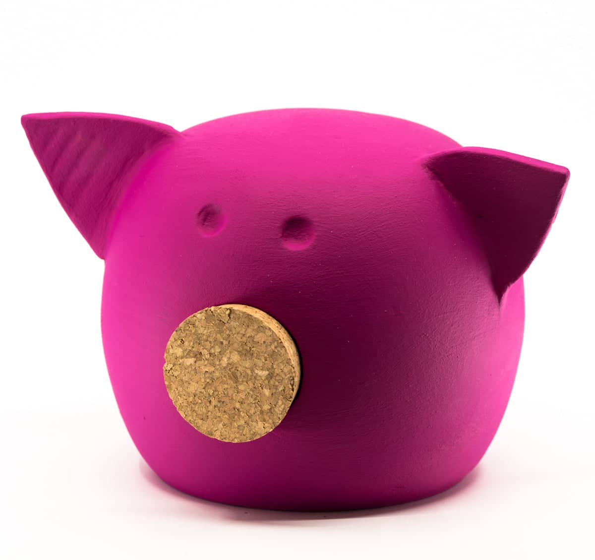 Handmade Ceramic Blackboard Piggy Bank -The Chalk Collection