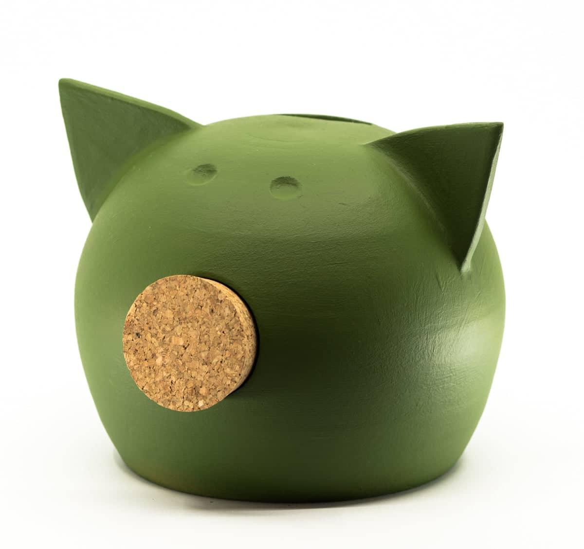 Handmade Ceramic Blackboard Piggy Bank -The Chalk Collection