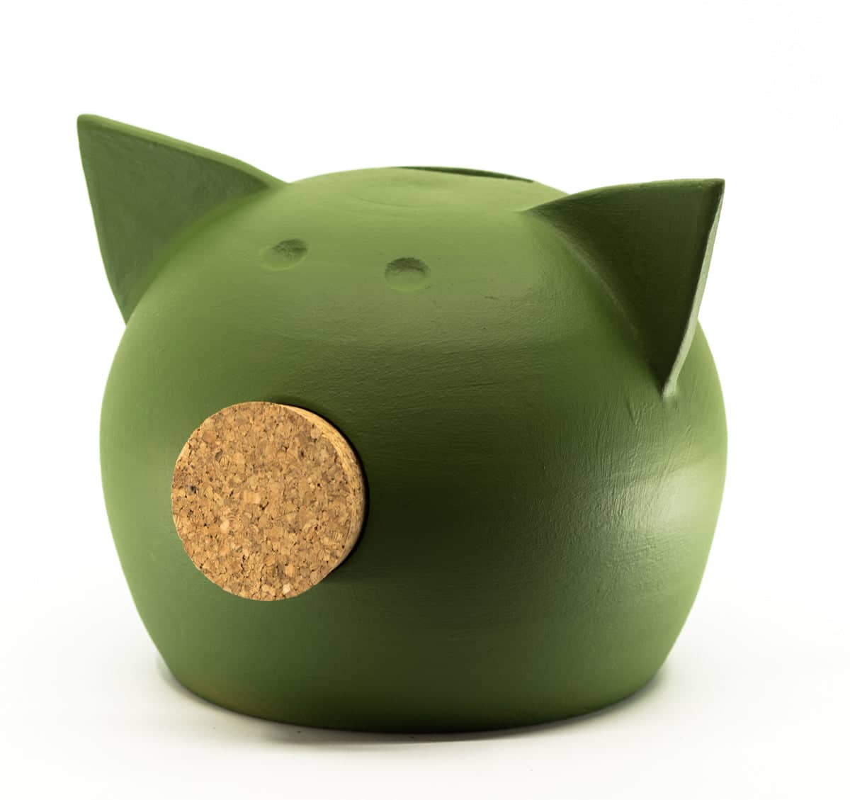 Handmade Ceramic Blackboard Piggy Bank -The Chalk Collection