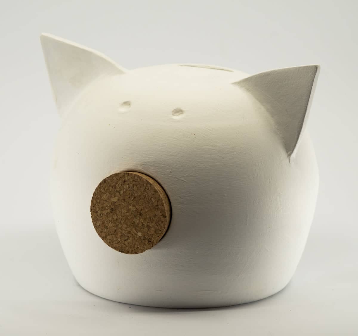 Handmade Ceramic Blackboard Piggy Bank -The Chalk Collection