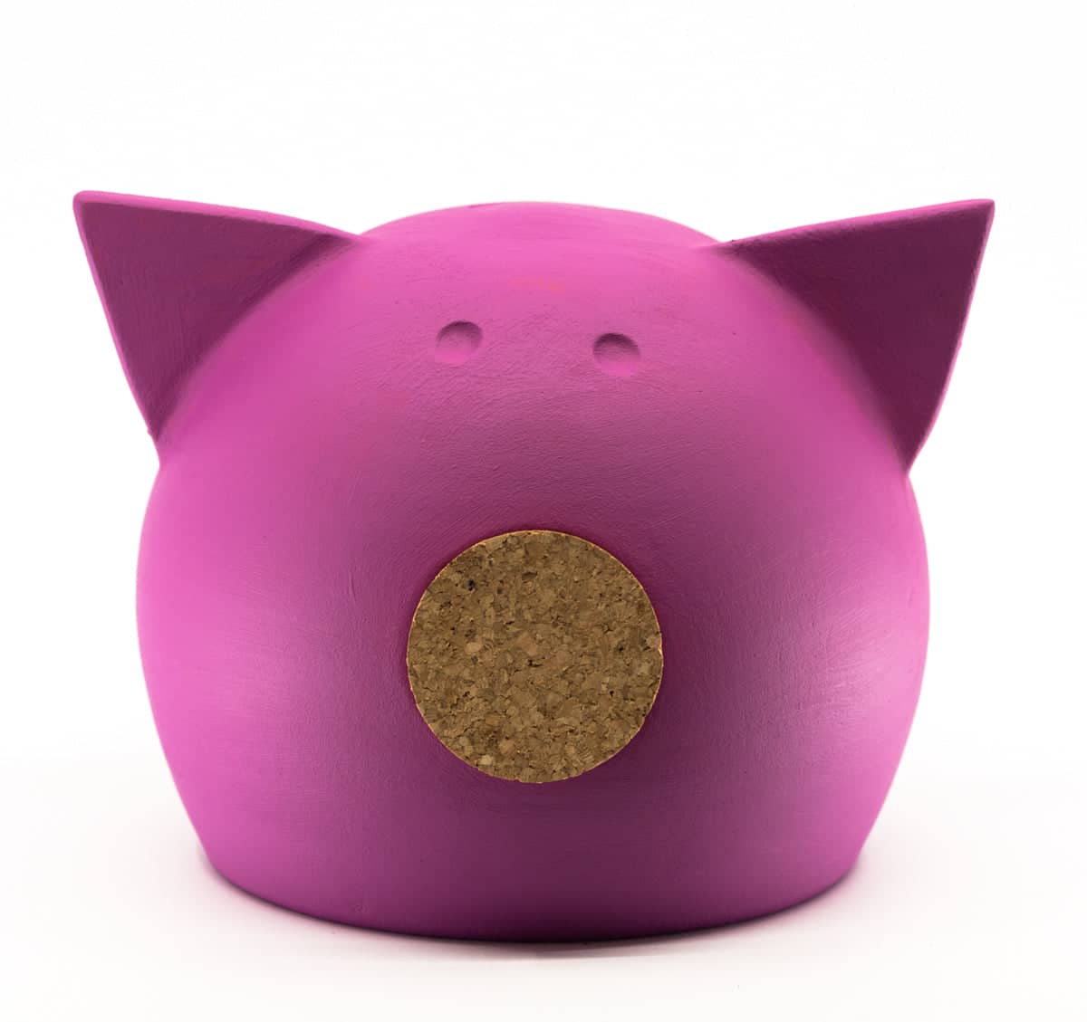 Handmade Ceramic Blackboard Piggy Bank -The Chalk Collection