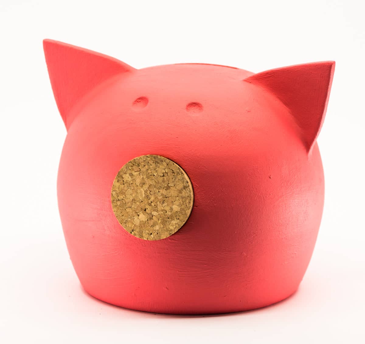 Handmade Ceramic Blackboard Piggy Bank -The Chalk Collection