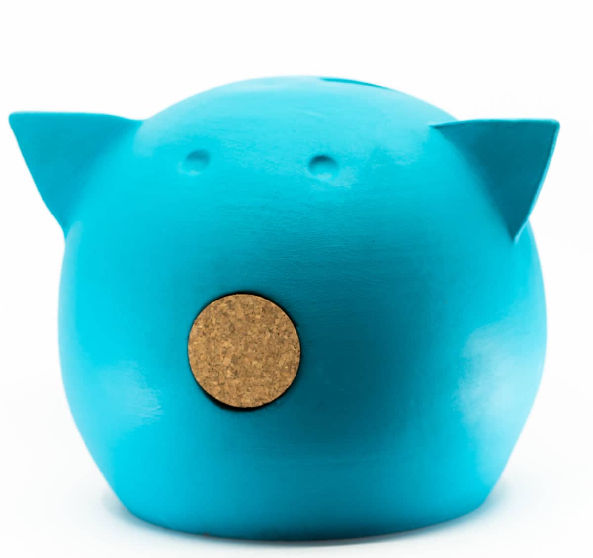 Handmade Ceramic Blackboard Piggy Bank -The Chalk Collection