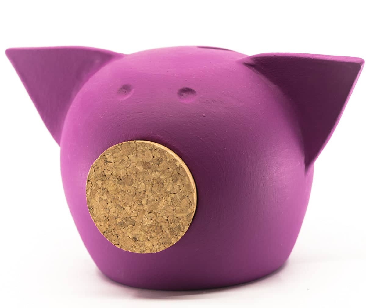 Handmade Ceramic Blackboard Piggy Bank -The Chalk Collection