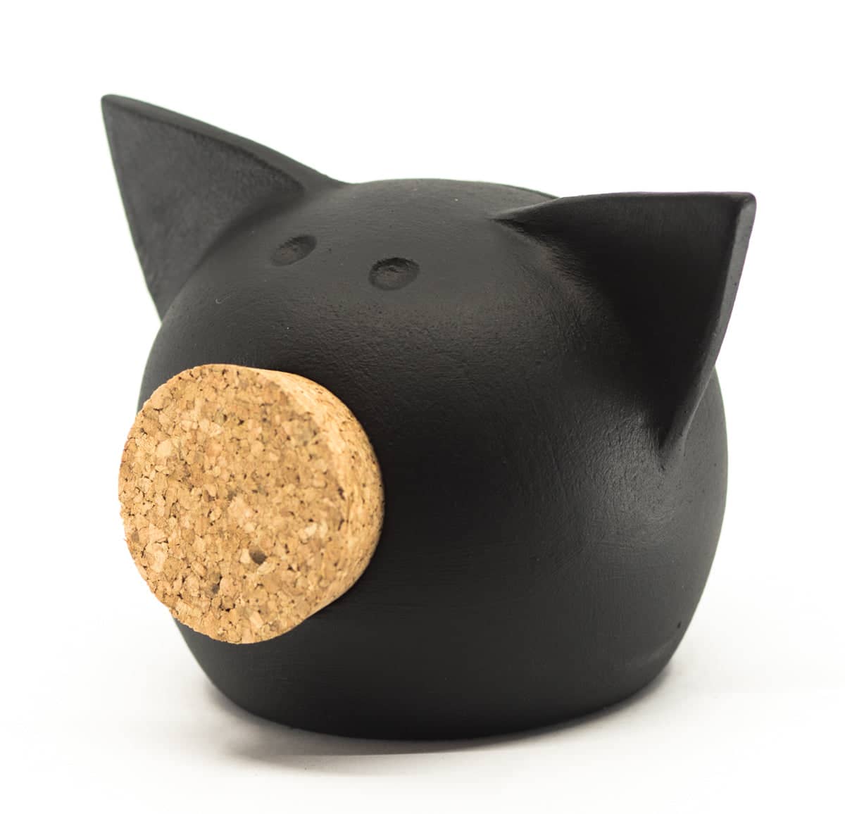 Handmade Ceramic Blackboard Piggy Bank -The Chalk Collection