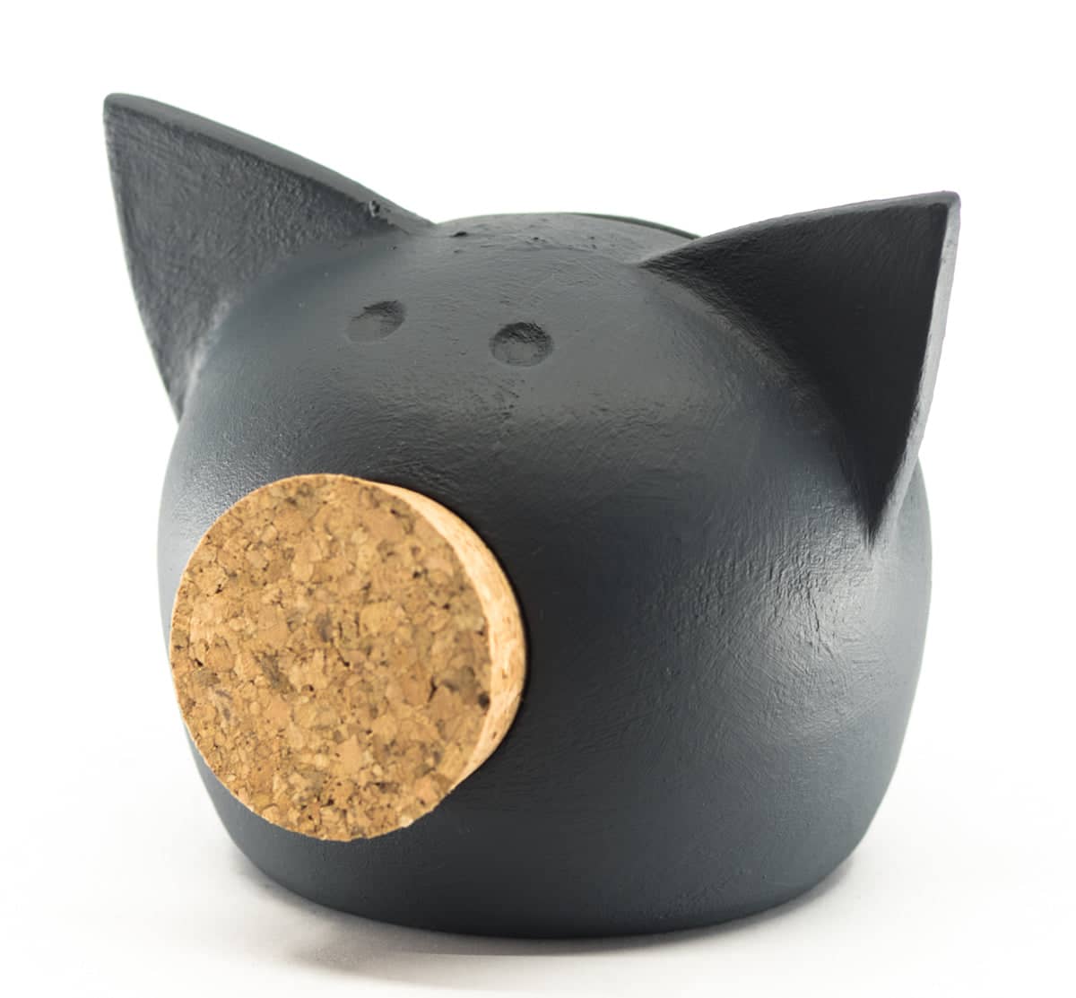 Handmade Ceramic Blackboard Piggy Bank -The Chalk Collection