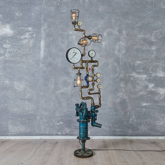 High Spectacular Water Pump Lamp-GoldenPigs